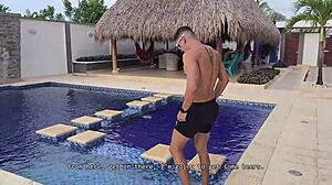 met this curvy beach slut tatiana alvarez, outdoor pounding by max betancur was wild! 🌴💦