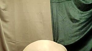 What if chained french maid's handcuffed solo session with belt uro and dildo hides more?