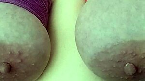 wanna see these bound big natural tits get nipple teased to orgasm?