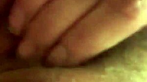 Petite Girlfriend Masturbates Hairy Pussy For Cash