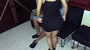 seducing my english teacher cuz roommate won't let me out... had to film it