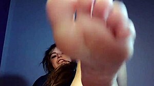 ever crave a femdom foot bdsm session that owns you completely?