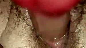 BBW Milf's Hairy Pussy Fisted Wet