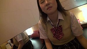 Japan's hidden cam catches chubby big tits asian massage turning wild. Natural saggy boobs teased.