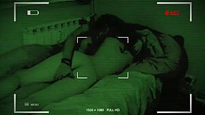 I CAUGHT My Stepdaughter Fucking Her Boyfriend Hard At Night