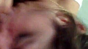 she's slurping on her boyfriend's thick cock like a total pro girlfriend sucking friend style