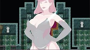 Scarlett tramples tower floor 1 in pantyhose femdom game