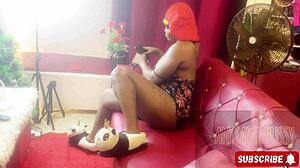 anitawetpussy, wanna see her squirt all over her ebony body outdoors?