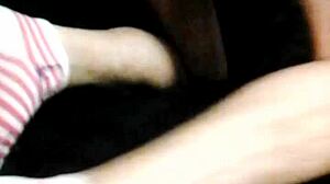 Roommate's Cumshot Soaked Panties in Dorm