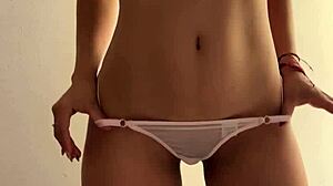 colombian 19yo teen strips teases rips clothes dances nude begging daddy to watch her closely