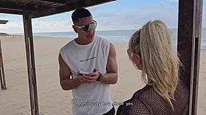 met this curvy beach slut tatiana alvarez, outdoor pounding by max betancur was wild! 🌴💦