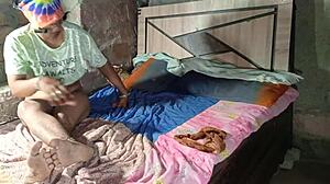 indian village guy massages desi girlfriend into full hindi romantic sex bath