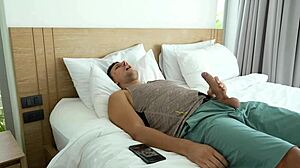 Stepbrother Jerks Off Fantasizing Stepsister Fuck