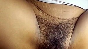 skinny latina fingers her tight vagina hard