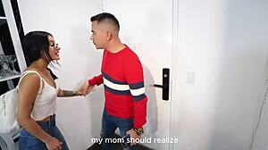 colombian whore rides my cock cuz stepdaughter won't please