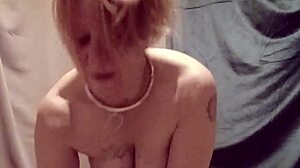 What if chained french maid's handcuffed solo session with belt uro and dildo hides more?