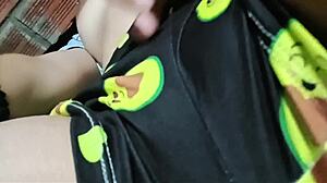 Colombian 18yo neighbor strips slow on video call for curvy fun