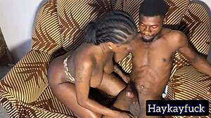 Horny hijab teen rides my thick cock doggystyle bent over