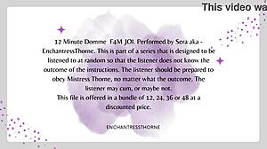 f4m femdom joi edges you to orgasm control