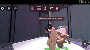 met this dirty roblox slut and railed her rough till she screamed.