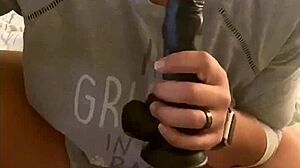 Curvy Babe Masturbates Pussy On Monster Black Cock