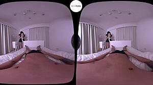 😘 japanese maid wakes you with her big ass grind! 🍑