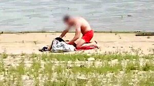 Voyeur catches luna black x on beach ready for public latina pounding by black cock in homemade quickie