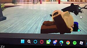 HEADLESS SLUT RIDDEN HARD BY MONSTER COCK CREAMPIE!