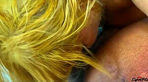 Squirting Teases Ebony Milf Bella's Curves