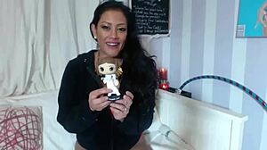 damn maxine pounds the fattest milf wet pussy lips plays with massive swinging tits 😍🍑