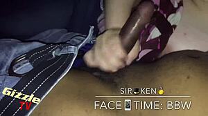 wanna watch white bbw slobber on black cock interracial?