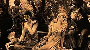 Vintage Erotic Art Unleashes Retro Antique Passion!