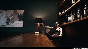 that futa leather monster babe turns me into her asian toy for hardcore cucumber creampie pounding