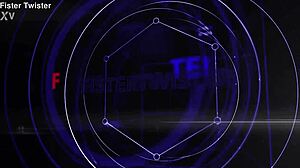 lesbian fisting stretches hot blonde's shaved pussy wide open