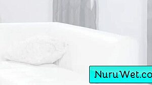 sensual busty blonde rory knox gives lucas ayres wet nuru massage sex 🔥🛀