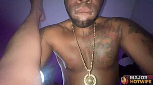 busty olivia del rio rides rome major's big black cock in naughty escape