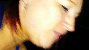 redhead milf slut wife pounded anal pov before massive facial cumshot blast