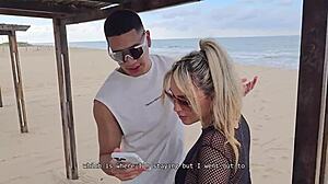 met this curvy beach slut tatiana alvarez, outdoor pounding by max betancur was wild! 🌴💦