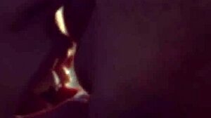 Vikalita drains thick cock all over her young face