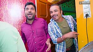 Desi Indian Bhabhi Takes Every Cock In Lineup Gangbang Starsudipa!