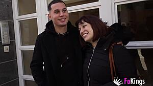 luciana bianco cougar teaches young stud mating dance