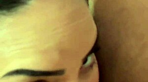 Curly brunette teen bends flexible for deepthroat pov ride and ass cumshot