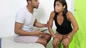 SAFADINHA NOVINHA ensaio turns ANAL FUCK BY NEGRO BBC