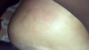 Naija pussy creampied bent over my huge monster cock