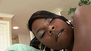 Chocolate's Monster Cock Pounds His Virgin Hard!