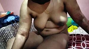 Stepbrother tempts stepsister into all-night bedroom fun