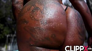 Twerking Ebony Gogo Fukme Rides Isiah Maxwell's BBC in Taboo Mommy Fuck