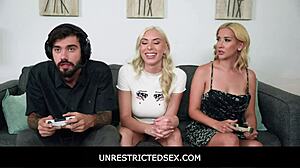 Hey boyfriend, freeuse your moaning teen stepsis kay lovely in kitchen?