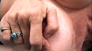 Big titted granny deepthroats sucks and fucks cumshots