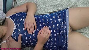 big ass latina lets stepbro finger wet pussy before homemade pov fuck